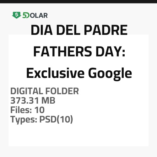DIA DEL PADRE - FATHERS DAY: Exclusive Google Drive Folder Access