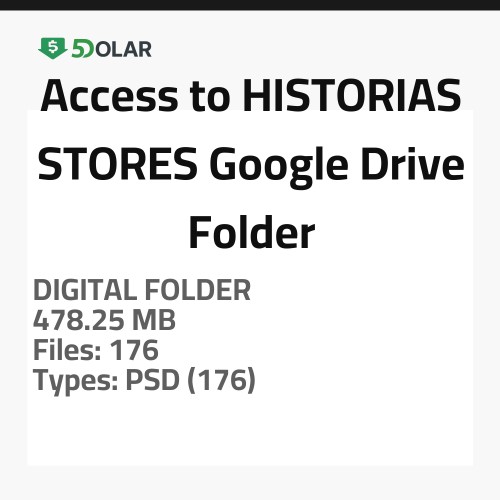 Access to HISTORIAS - STORES Google Drive Folder