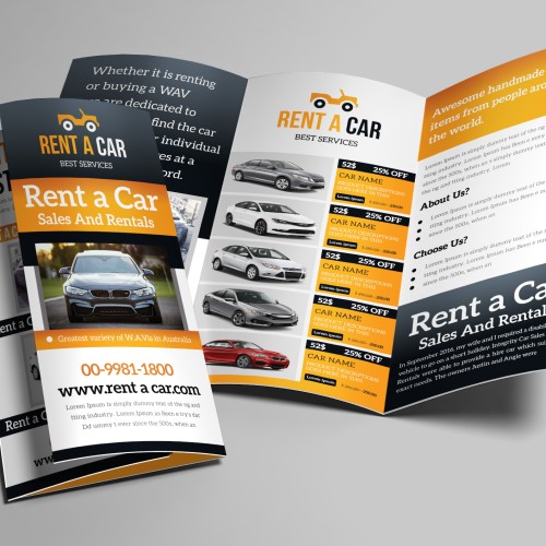 Professional Trifold Design Resources - Google Drive Access