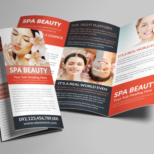 Creative Design Assets: Trifold Templates and More