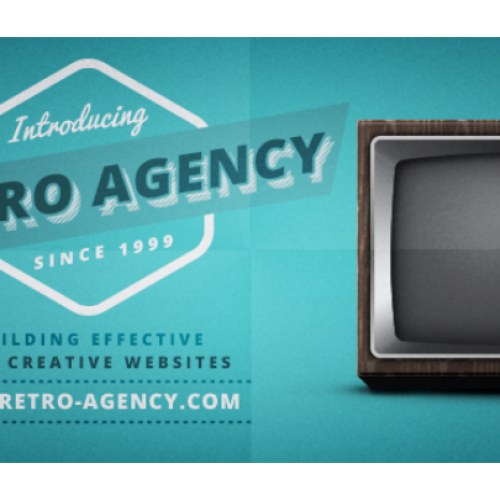 Retro Agency Design Assets - Google Drive Access