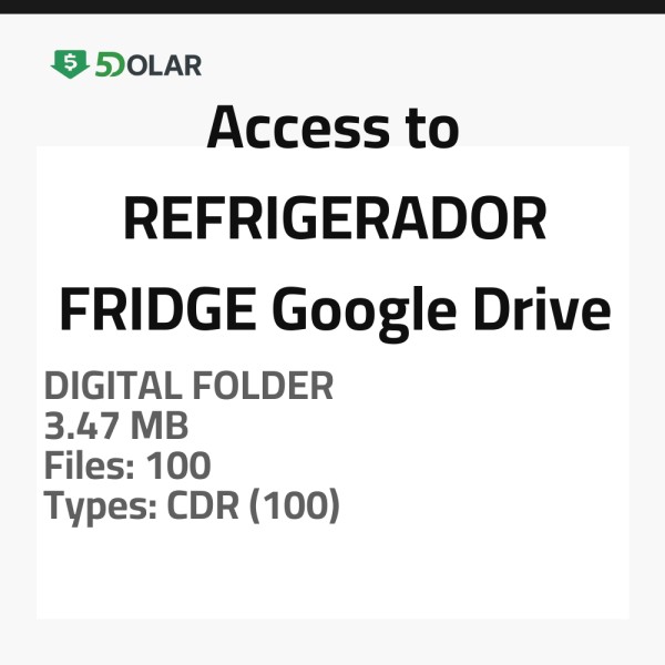 Access to REFRIGERADOR - FRIDGE Google Drive Folder