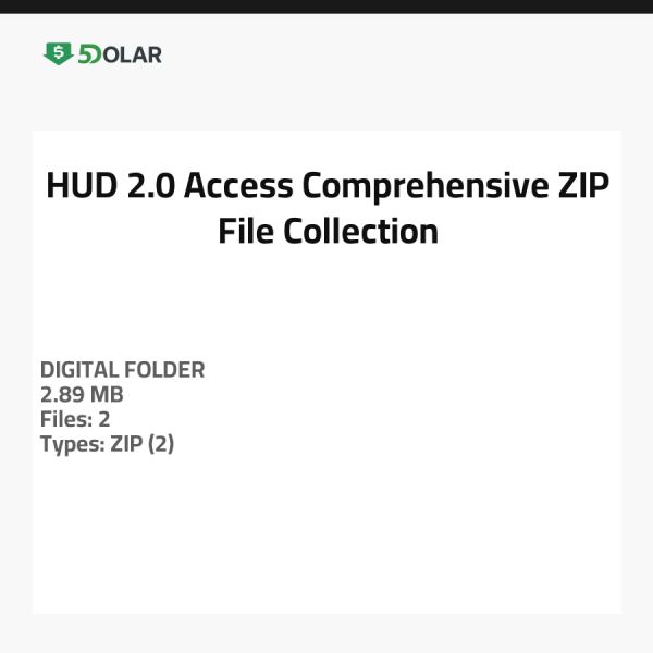 وصول HUD 2.0 - مجموعة ملفات ZIP شاملة