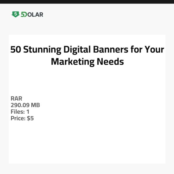 50 Stunning Digital Banners for Your Marketing Needs