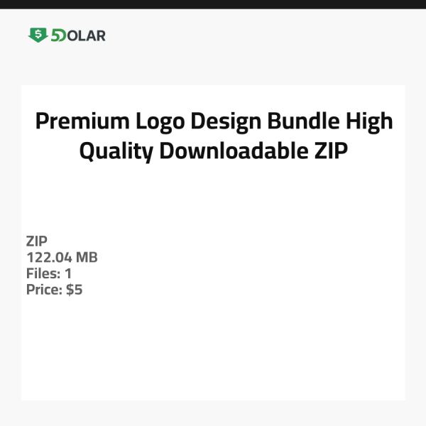 Premium Logo Design Bundle - High-Quality Downloadable ZIP