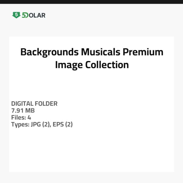 Backgrounds Musicals - Premium Image Collection