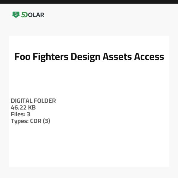Foo Fighters Design Assets Access
