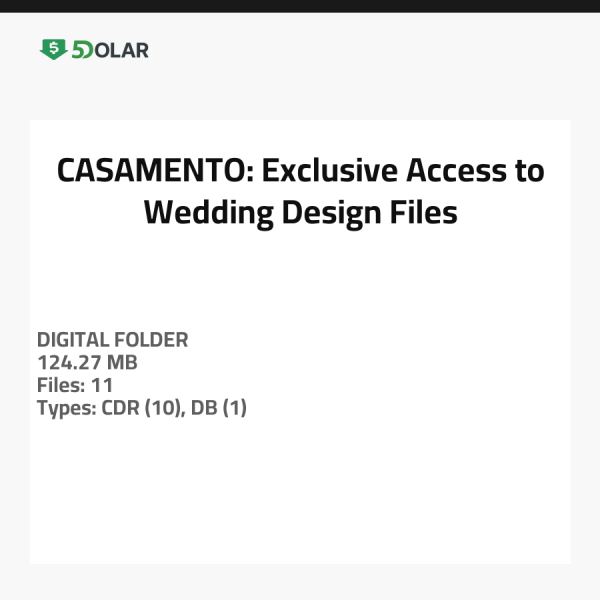 CASAMENTO: Exclusive Access to Wedding Design Files