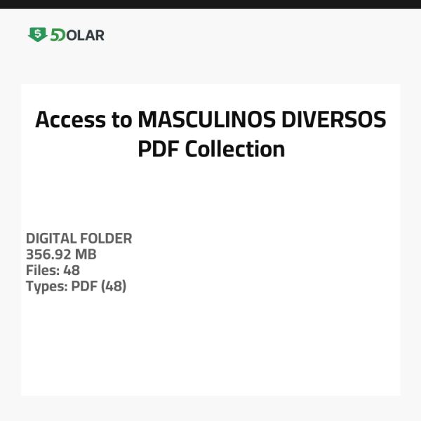 Zugang zu MASCULINOS - DIVERSOS - PDF Sammlung