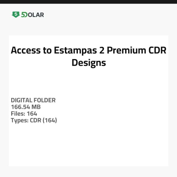 Access to Estampas 2 - Premium CDR Designs