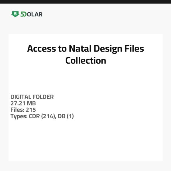 Zugang zur Natal Design-Dateien Sammlung