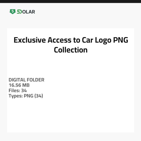 Exklusiver Zugang zur Car Logo PNG Sammlung