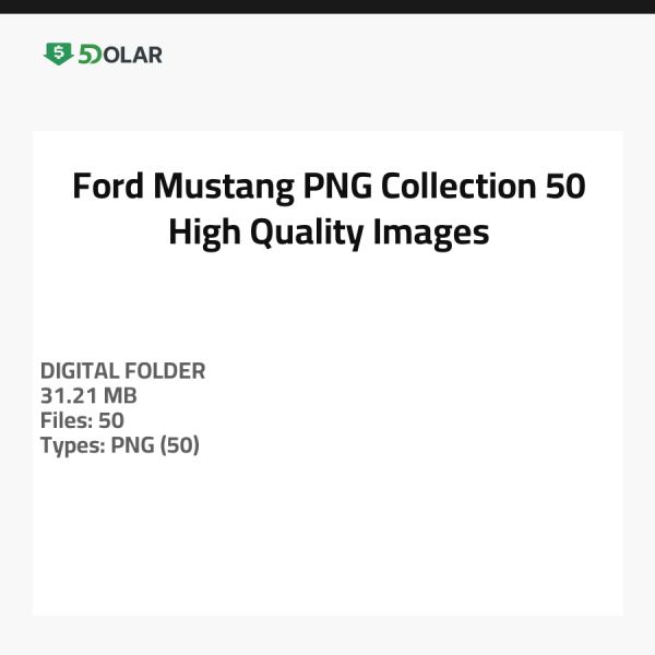 Ford Mustang PNG Sammlung - 50 hochwertige Bilder