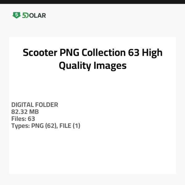 Scooter PNG Collection - 63 High-Quality Images
