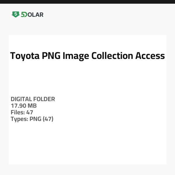 Toyota PNG Image Collection Access