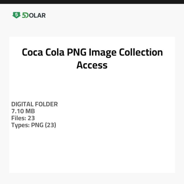 Coca-Cola PNG Image Collection Access