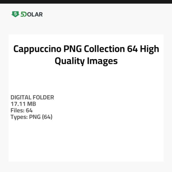 Cappuccino PNG Collection - 64 High-Quality Images