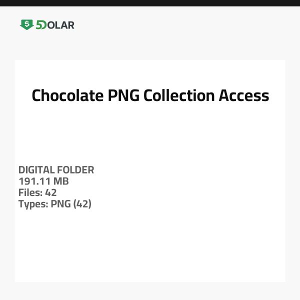 Chocolate PNG Collection Access