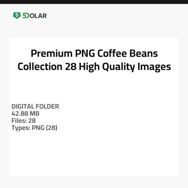 Premium PNG Coffee Beans Collection - 28 High-Quality Images