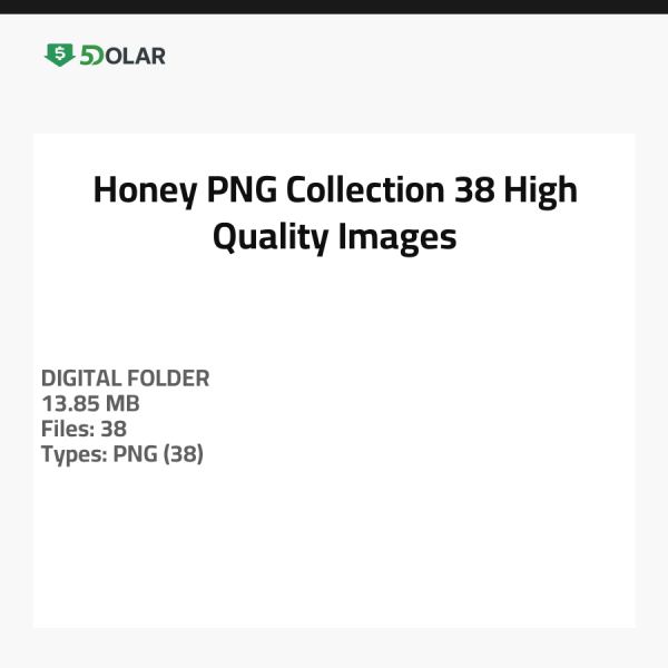 Honey PNG Collection - 38 High-Quality Images