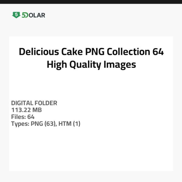 Delicious Cake PNG Collection - 64 High-Quality Images