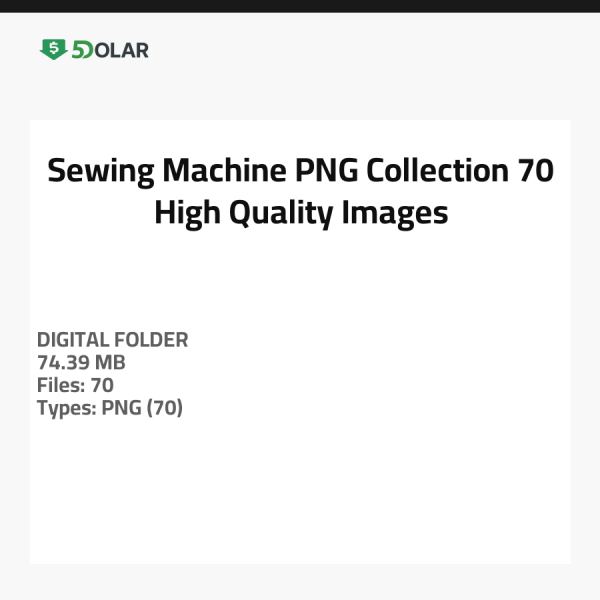 Sewing Machine PNG Collection - 70 High-Quality Images