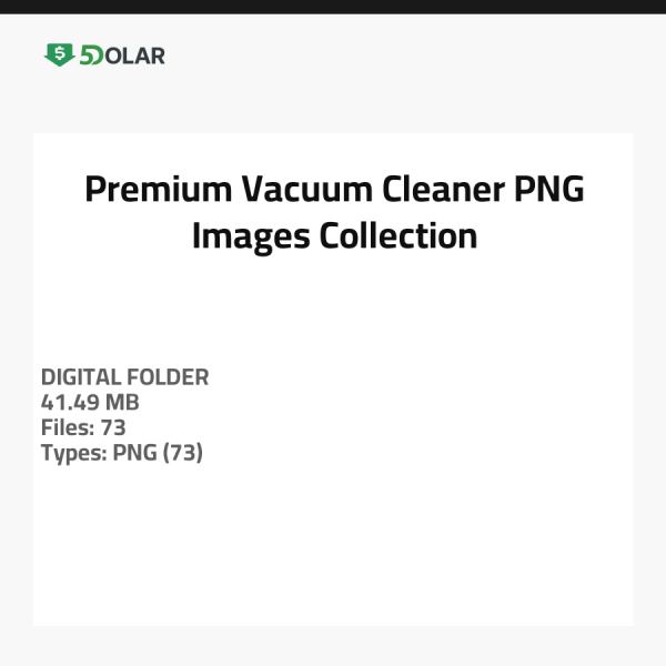 Premium Vacuum Cleaner PNG Images Collection