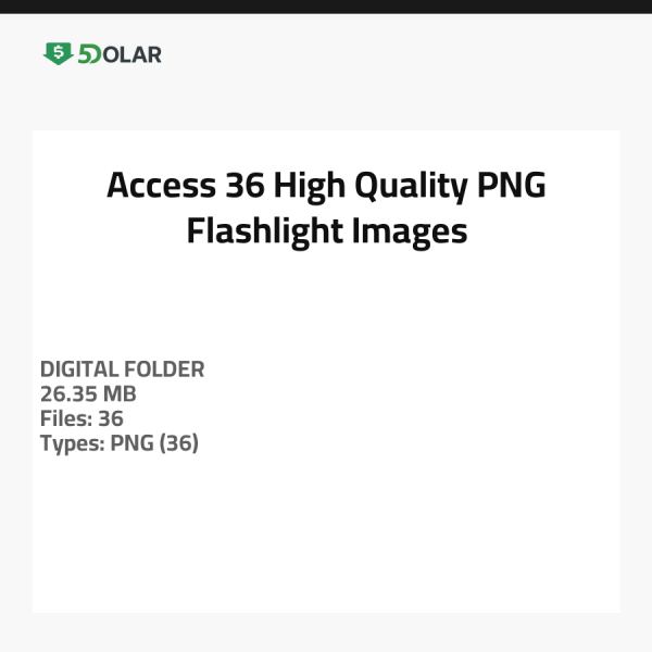 Access 36 High-Quality PNG Flashlight Images