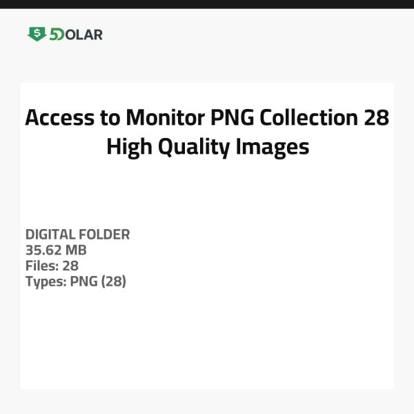 Access to Monitor PNG Collection - 28 High-Quality Images
