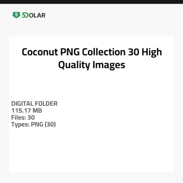 Kokosnuss PNG Sammlung - 30 Hochwertige Bilder