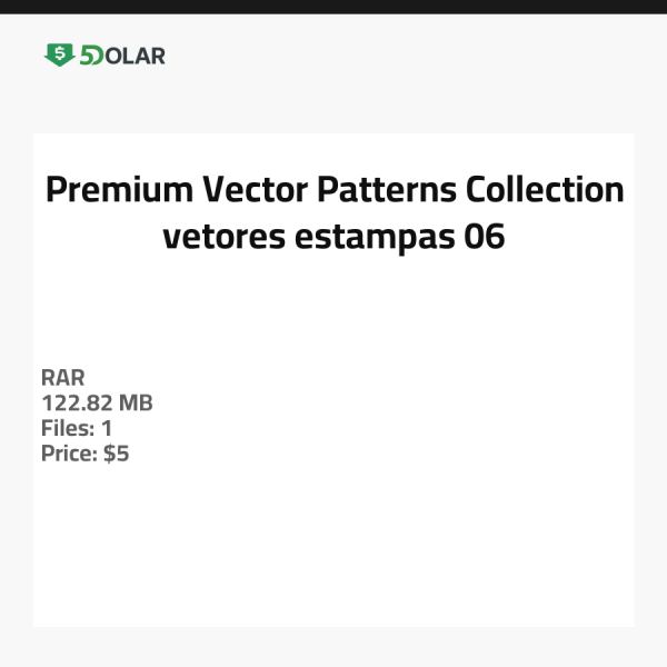 Premium Vektor Muster Sammlung - vetores_estampas_06