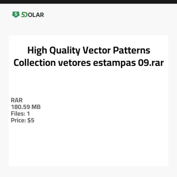 Hochwertige Vektor Muster Sammlung - vetores_estampas_09.rar