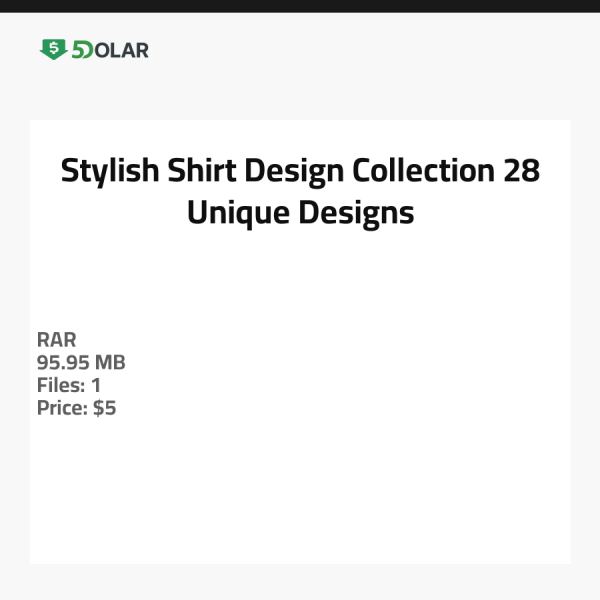 Stylish Shirt Design Collection - 28 Unique Designs