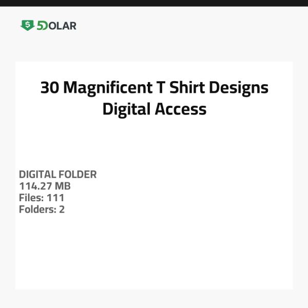 30 Magnificent T-Shirt Designs - Digital Access