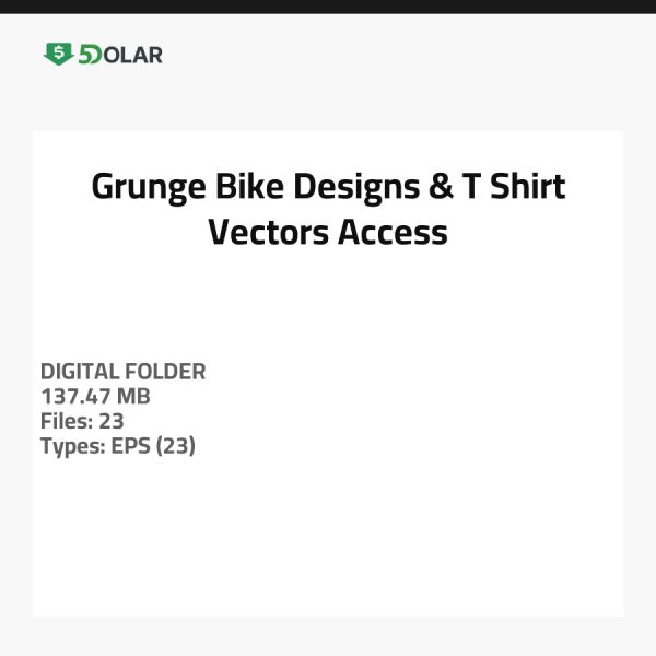 Grunge Bike Designs & T-Shirt Vectors Access