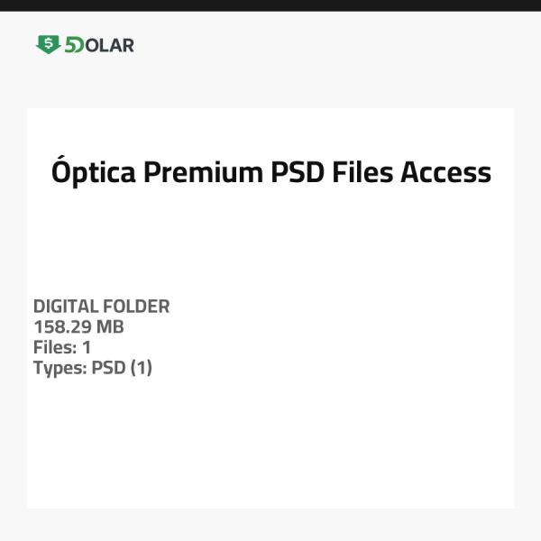 Óptica - Premium PSD Files Access