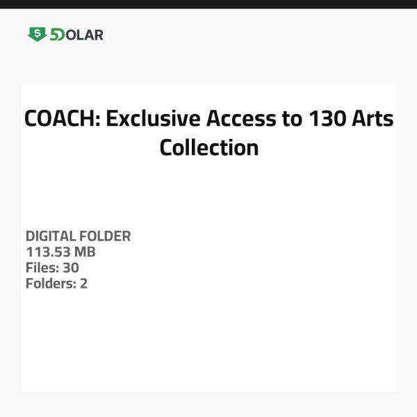 COACH: Exclusive Access to 130 Arts Collection