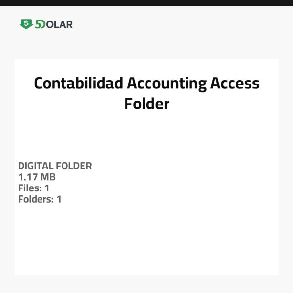 Contabilidad - Accounting Access Folder