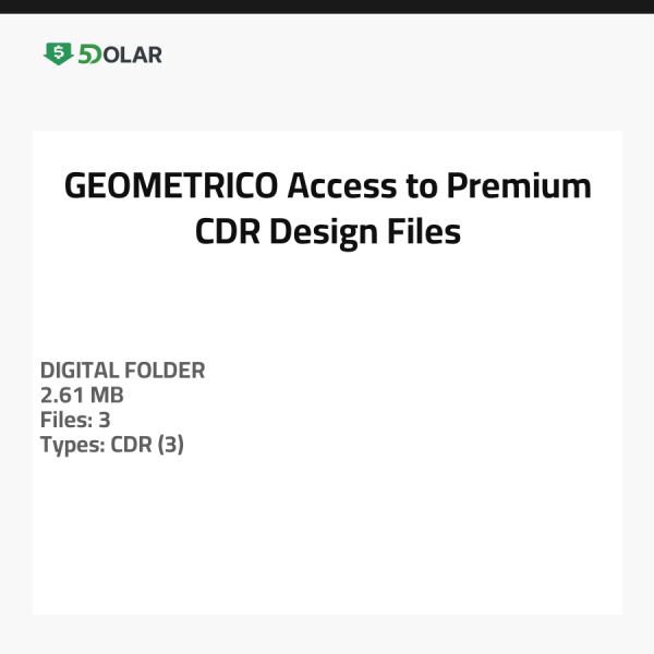 GEOMETRICO - Access to Premium CDR Design Files