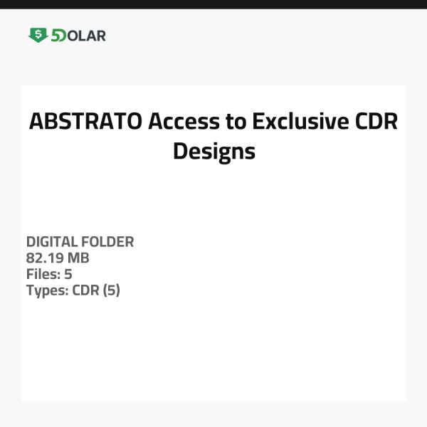 ABSTRATO - Access to Exclusive CDR Designs