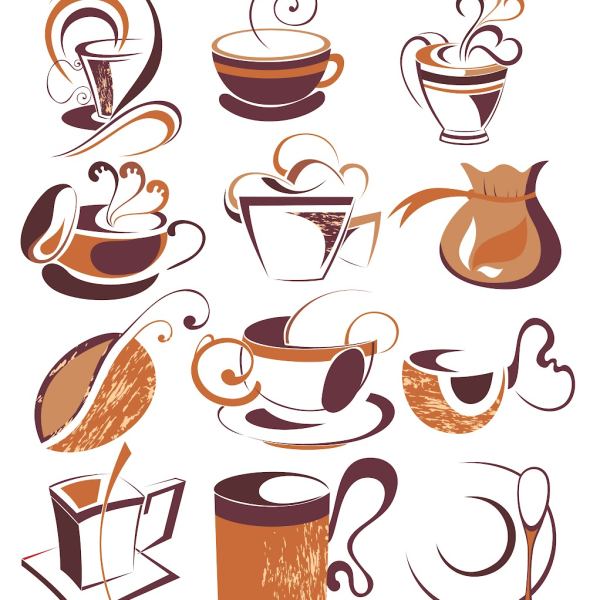 Café - 25 Essential Design Elements in EPS and More