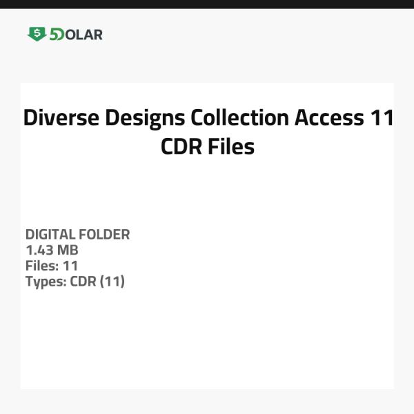 Diverse Designs Collection - Access 11 CDR Files