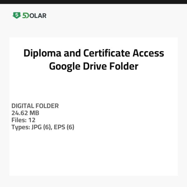 Diploma and Certificate Access - Google Drive Folder