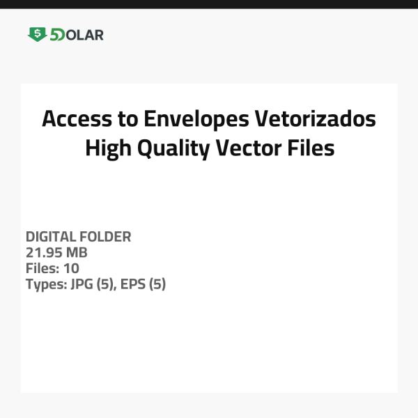 Access to Envelopes Vetorizados - High-Quality Vector Files