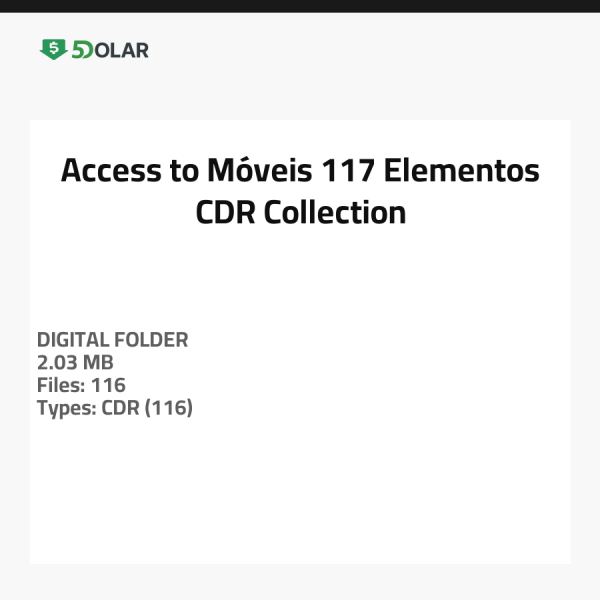 Access to Móveis - 117 Elementos CDR Collection