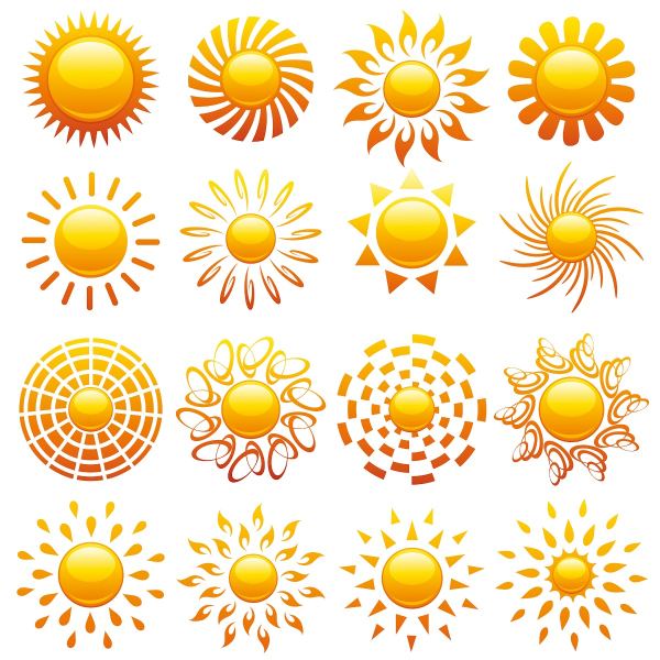 Sol - 32 EPS & JPG Elements Collection