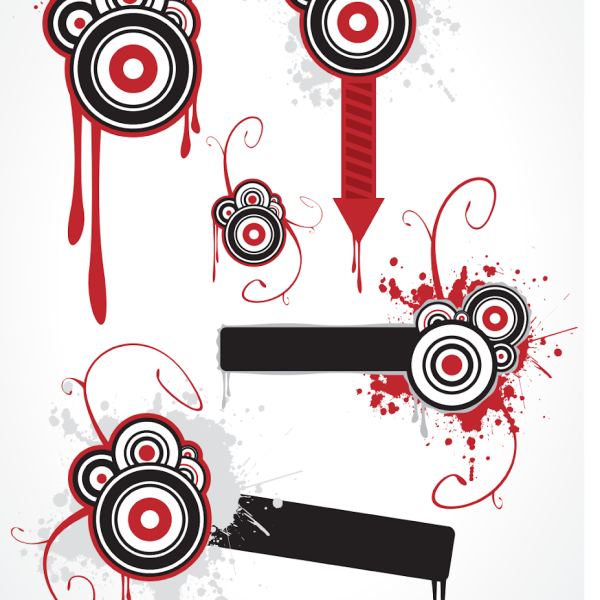 Access to Grafgraf 08 - Abstract Decorative Elements Collection