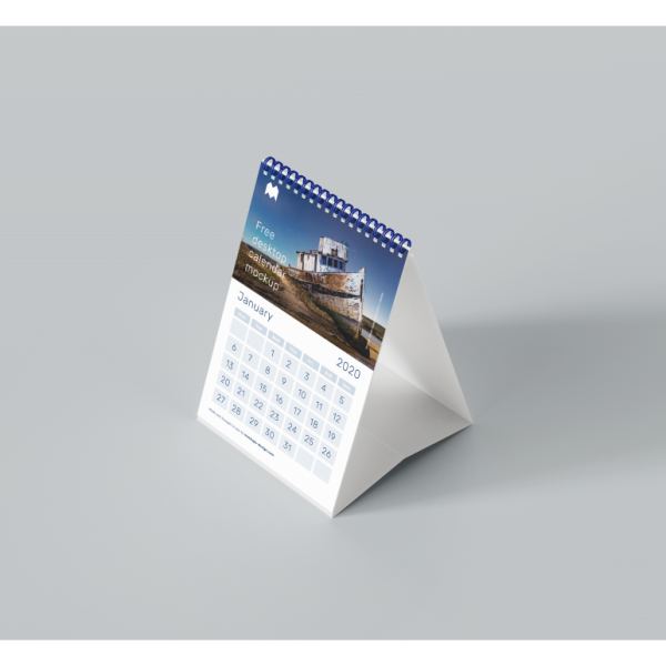 A5 Desk Calendar Mockup Collection