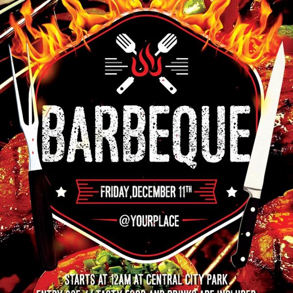 Barbeque Party Flyer Access - Creative Designs for Your Event