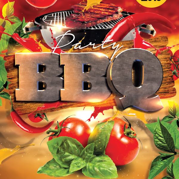 BBQ Party – Flyer PSD Template & Facebook Cover Access